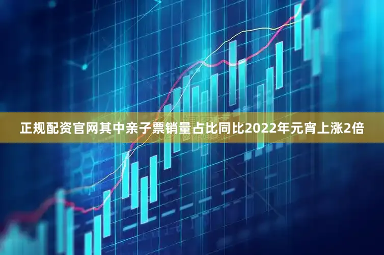 正规配资官网其中亲子票销量占比同比2022年元宵上涨2倍