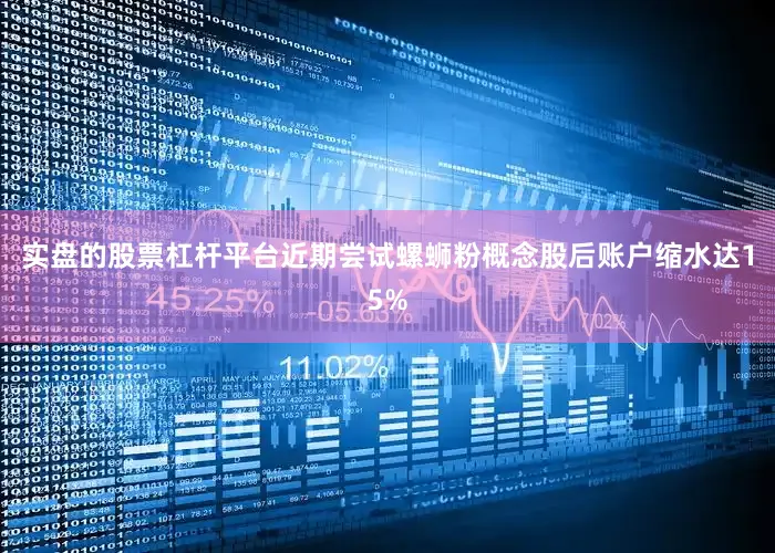 实盘的股票杠杆平台近期尝试螺蛳粉概念股后账户缩水达15%